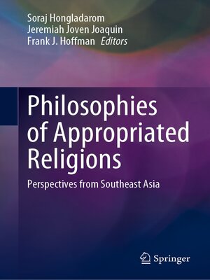 cover image of Philosophies of Appropriated Religions